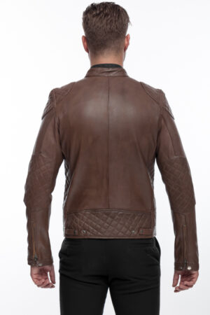 Men’s Men’s Modern Cool and Stylish Black Leather Jacket